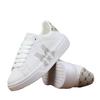 Men's Forrest Gump shoes new round head heightening sports and leisure shoes student British simple white shoes large size