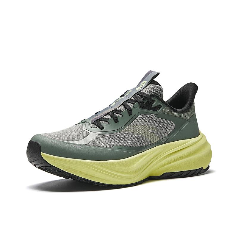 Anta Kunlun Sports Comfortable Non-Slip Wear-Resistant Low-Top Trail Running Shoes Men sneaker Granite-Gray 112535590-3