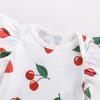 Baby Romper Summer Newborn Clothing Fruit Printed Short Flying Sleeve Romper