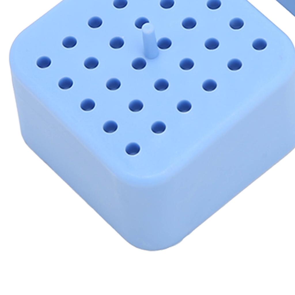 Dental  s Holder Dustproof Plastic Multi Holes Large Capacity Cleaning Autoclaved Dental  s Case