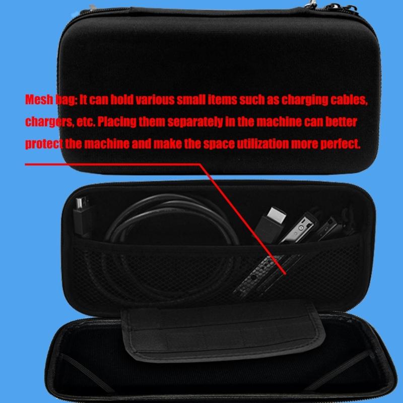 Portable Storage Bag Hard Shell Carrying Case for Switch Console and Accessories Gaming Gear Protective Container