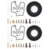 2 Sets For SUZUKI SV650 SV650S SV 99-02 Carburetor Gaskets Jets Rebuild Repair Kit