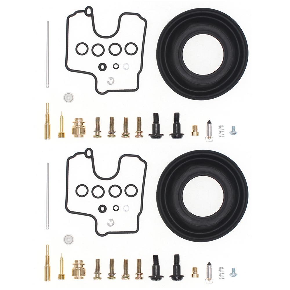 2 Sets For SUZUKI SV650 SV650S SV 99-02 Carburetor Gaskets Jets Rebuild Repair Kit
