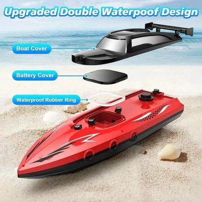 Electric Watercraft Remote-controlled Vesse High Speed Mini Rc Boat Remote Control Boat  Kids Gift