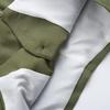 Gilet da donna in lino a tinta unita con scollo a V