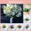 High Realistic 7 Branch Lily Of The Valley Fake Flowers For Stylish Home And Event Decor