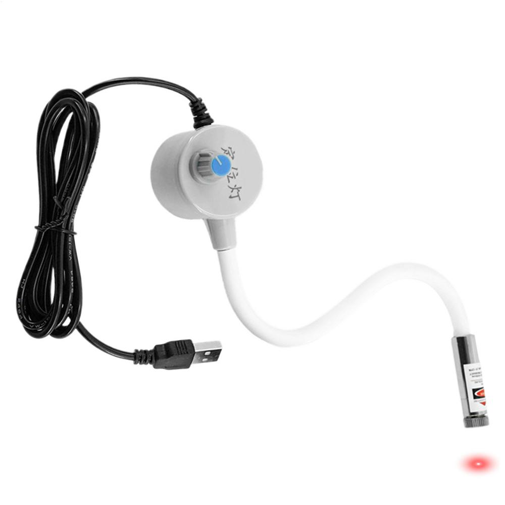 Sewing Machine Light Adjustable Red Guide Line Tool 360 Degree Positioning Magnetic Sewing Machine Positioning Light