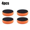 1/2/3/4pcs Car Wax Applicator Pads Set With Red Handle Soft Sponge Applicators Foam Wax Pad For Polishing And Cleaning Cars