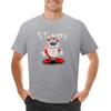 Stimson J Cat  Stimpy  TShirt Hippie Clothes Blanks Plus Sizes Summer Top Oversized T Shirt Men