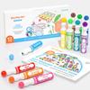 Shuttle Art Dot Marker 12 Color for Washable Color Includes Coloring Drawing Easy To Gift Pens, Set, 40ml, Water-Based, Washable, Kids, Pens, Book,
