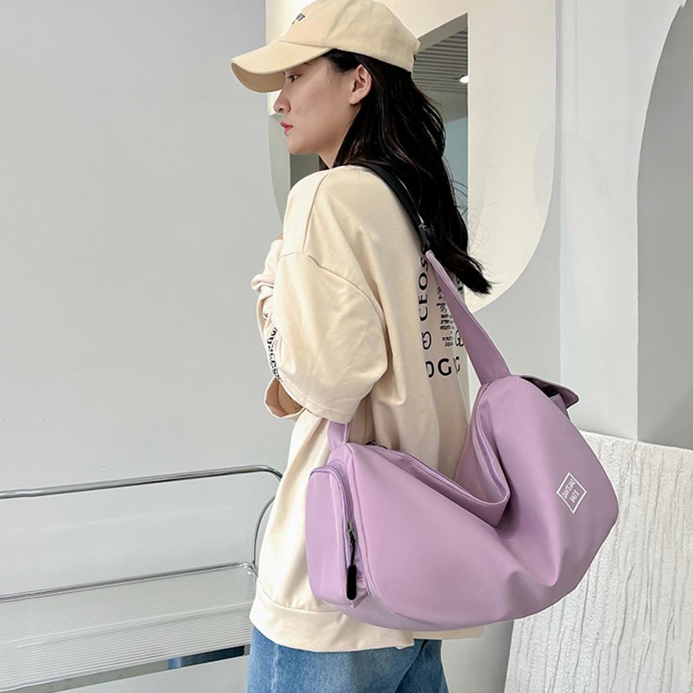 Women Gym Sports Fitness Bags Large Capacity Travel Luggage Handbags Outdoor Sport Shoulder Bags Female Swimming Yoga Sports Bag