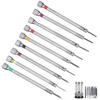 9pcs Watch Screwdrivers Set with Base Alloy Slot Cross Watch Screwdrivers Accessories