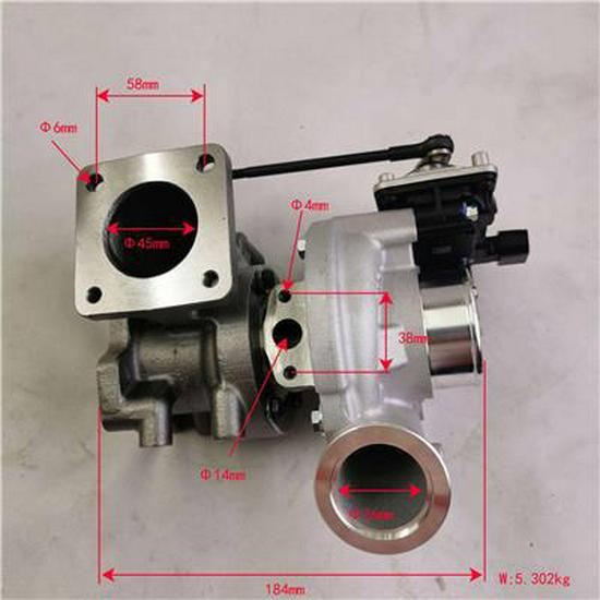 Compatible with Foton Turbocharger SPM40004196E9300 Assembly
