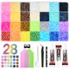 Multicolor Resin Jelly Rhinestones Kit for Bedazzling Flatback Gems with B7000 Jewelry Glue for Diamond Painting Art,DIY Crafts