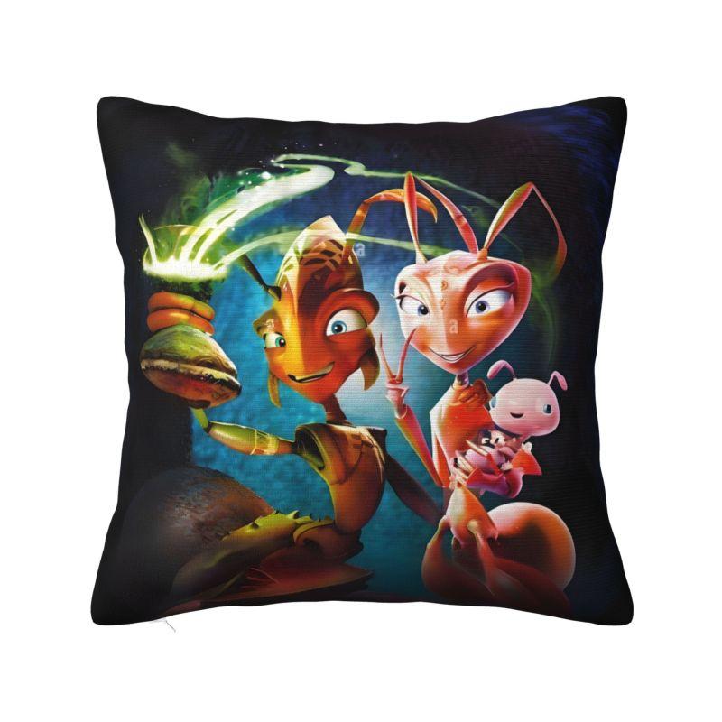 Disney Cartoon The Ant Bully Anime Pillow Case 45x45cm for Sofa Fantasy Comedy Film Nordic Cushion Cover Square Pillowcase