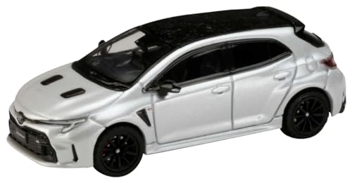 

HJ64 1/64 Scale Toyota GR Corolla RZ Platinum White Pearl Mica Finished Product