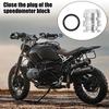 Hochleistungs TH350 Getriebe Geschwindigkeitsanschluss Löschstecker Gefertigtes Aluminium Direktpassendes Design Verhindert Sensorfehlfunktion