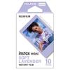 Fujifilm Instax Mini Instant Camera 10 Soft Lavender Film, Sheets, (WW 1)