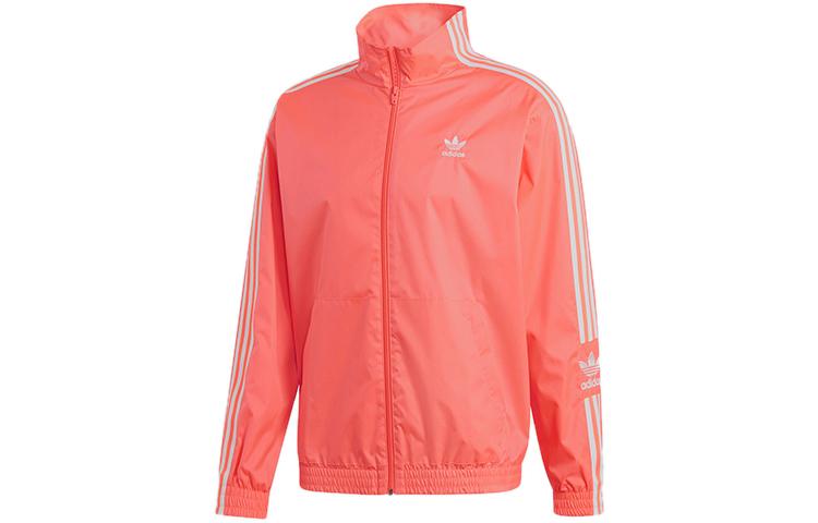 Adidas Originals Jackets Men s Shimmery Red Stand Collar Moderate Other ED6095 L