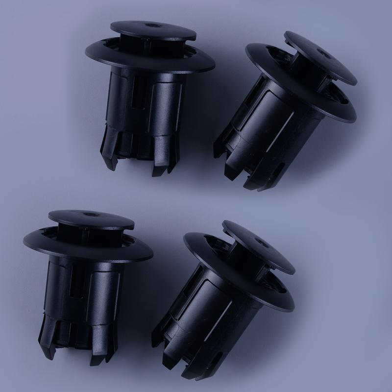 4Pcs Rocker Panel Retainer Clip Side Skirt & Sill Moulding 76923-47010 Fit for Toyota Lexus Black Plastic