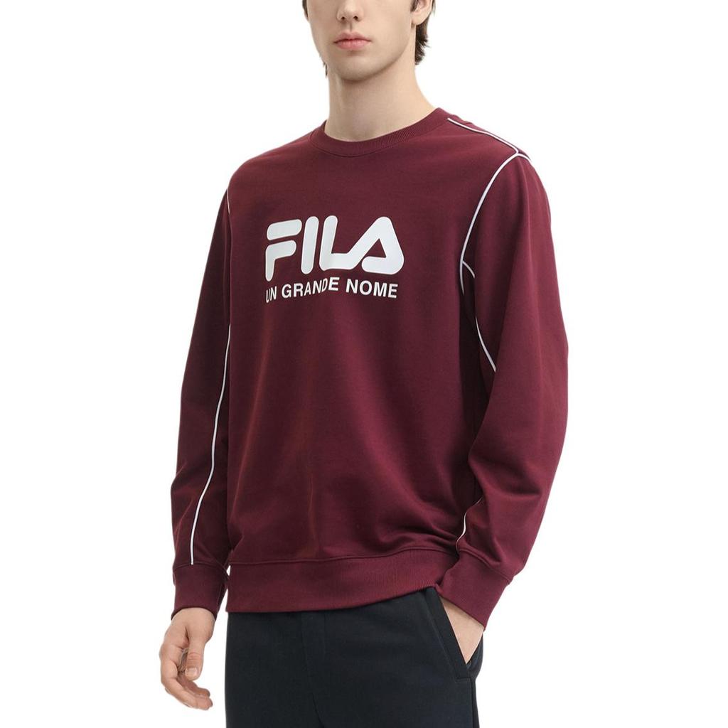 FILA Sweatshirt Men's Tree Grape Burgundy F11M449215FWI