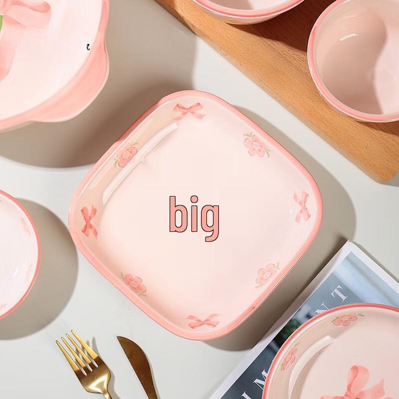Cherry Series 8-inch Ceramic Plate