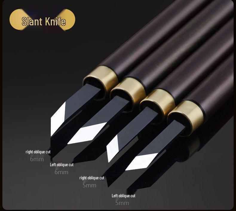 Carving Knife Set: Woodworking Tools, Student Woodcut Art, Walnut Carving Seal