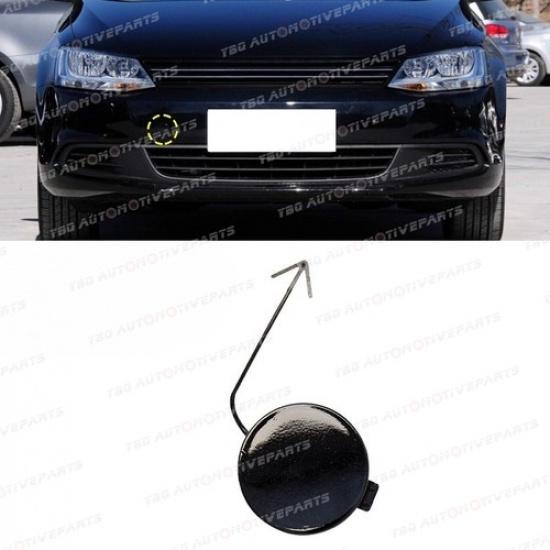PAINTED for Volkswagen Jetta 2011 - 2014 Front Bumper Tow Hook Hole Eye Cover