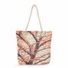 Flower Print Thick Rope Single-shoulder Beach Bag 7318 CLE