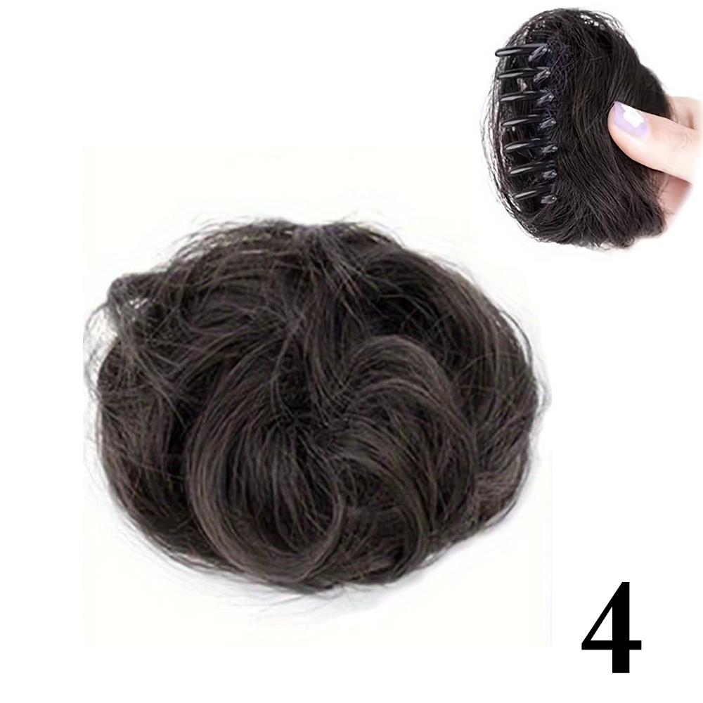MISS WIG Syntetisk bølget krøllete klips i hårforlengelser Kloklips Hestehale Hårstykker Hårkloklemmer for kvinner Daglig bruk