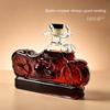 Motorcycle Decanter With Stopper, A Creative Home Bar Accessory - A Unique Gift For Motorcycle Enthusiasts And Whisky Lovers