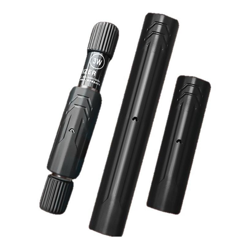 Aquarium Lamp Shade with Glass Tube Fixing Clip and Sliding Grooves Limited Protections for Fish from Light 3 Size