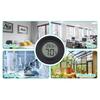 Mini Round Shape LCD Humidity Meter Circular Embedded LCD Display Temperature Humidity Meter Digital Readout Small Electronic