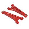 1 Pair RC Car Upper Suspension Arm Aluminum Alloy RC Car Front Upper Arm for MJX 114 14210 Red