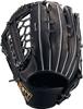ZETT Winning Road Softballová rukavice pro černou Velikost 7 Všestranná Hody levou rukou, (1900), (BRGB33530F)