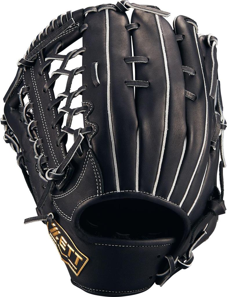 ZETT Winning Road Softballová rukavice pro černou Velikost 7 Všestranná Hody levou rukou, (1900), (BRGB33530F)