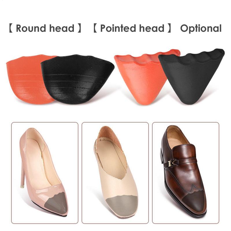 1 Pair High Heel Toe Plug Shoe Insert Big Shoes Toe Front Filler Cushion Pain Relief Protector Shoes Accessories