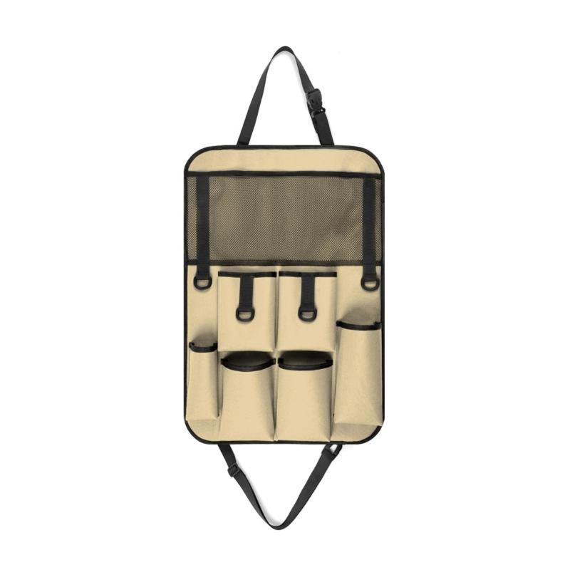

Waterproof Car Seat Storage Bag with 6 Pockets Ensure a Well-Organized Backseat Experience in Any Weather Conditions
