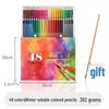 Zhenglin Erasable Colored Pencils – 24, 36, and 48 Color Sets for Children and Students Drawing and Coloring.