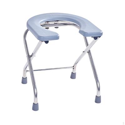Toilettenstuhl, mobil, zusammenklappbar, robust, verdickt, Badehilfshocker