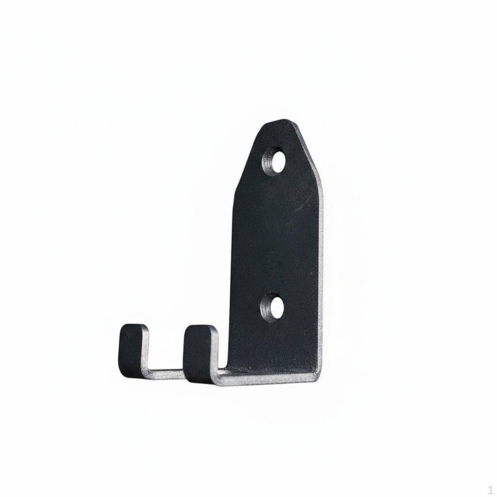 Rack Bar Hook Universal Fit Strength Barbell Storage Attachment SpaceSaving Design Vertical