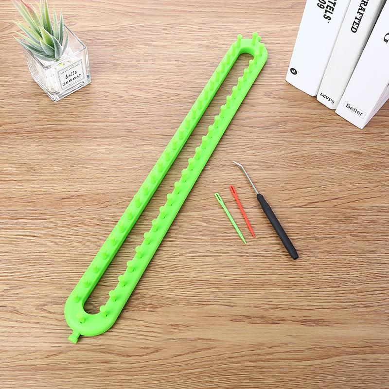 DIY Knitting Loom for Easy Scarf and Hat Making - Beginner-Friendly Tool Set