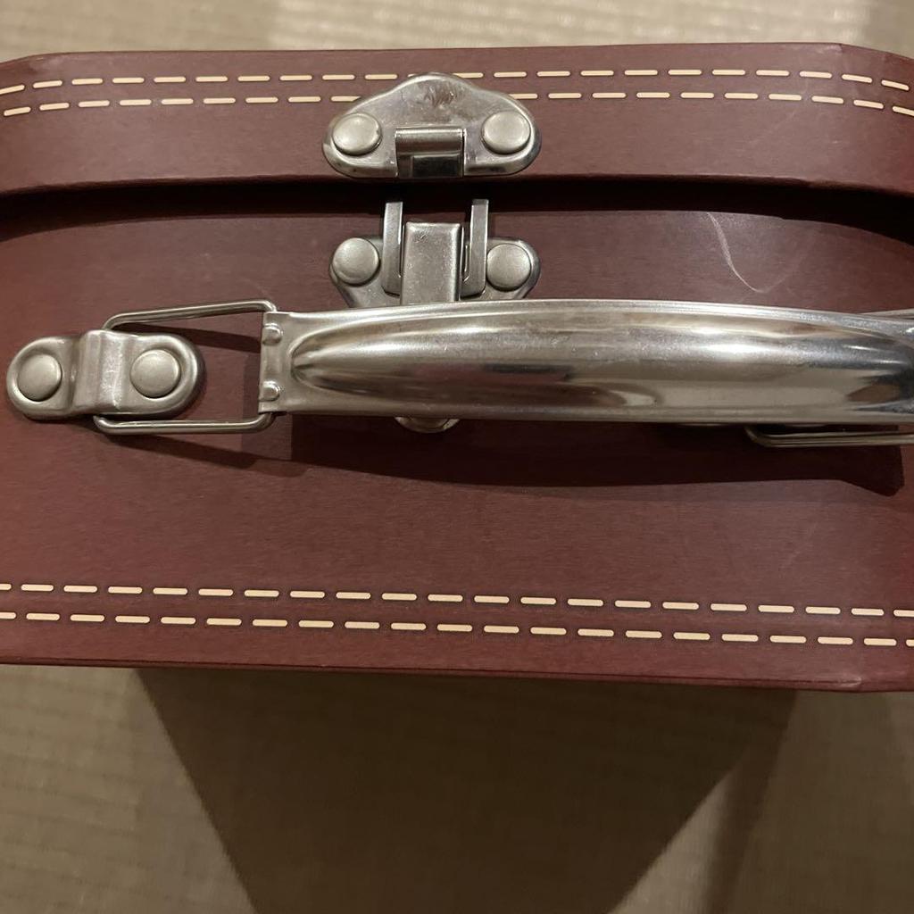 [USED] Steiff Teddy Bear Bag Box White