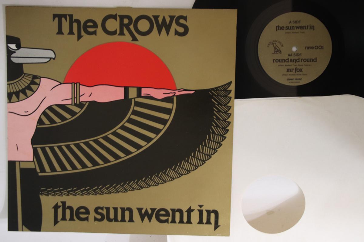 

12inch Record CROWS - Sun Went In RAVE001 RAVIN UK Rock Used