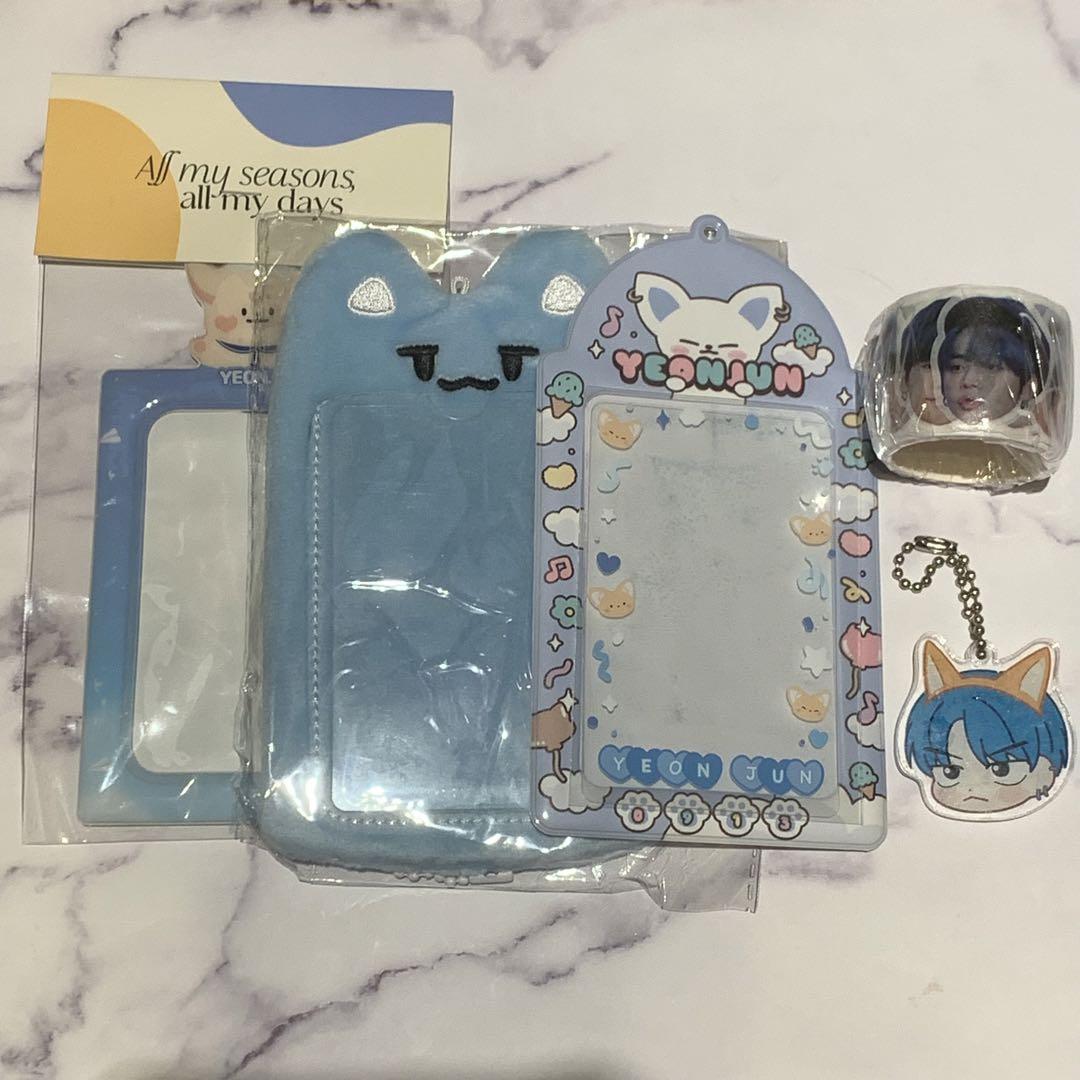 

[USED] TOMORROWXTOGETHER Yeonjun Trading Card Case