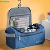 Waterproof Travel Toiletry Bag – Durable Cosmetic Pouch with Hanging Hook for Bathroom & Trip
