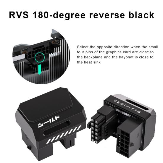 GPU Power Connector Series Graphics Card for RTX40 12VHPWR 16PIN 180 Degree Angled