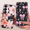 Case For Tecno Spark 40 Pro 40Pro+ 4G Cover Fashion Flower Phone Case Slim Black Silicone Soft Cover For Tecno Spark40 40C Shell