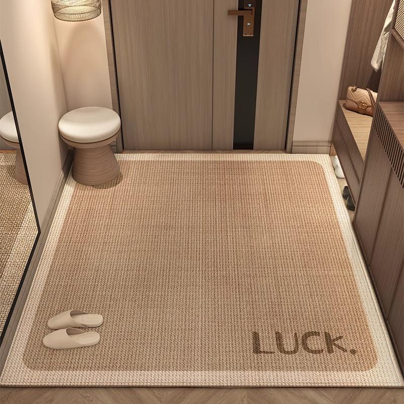 2025 Wash-Free Wipeable Doormat: Large Cuttable Entryway Mat with High-End Feel