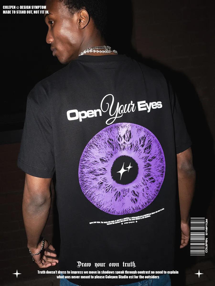 Cotton oversized T-shirt with Lando Norris print 3XL